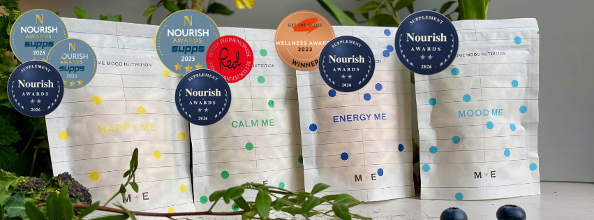 Multi award winning M+E supplements range for mental health